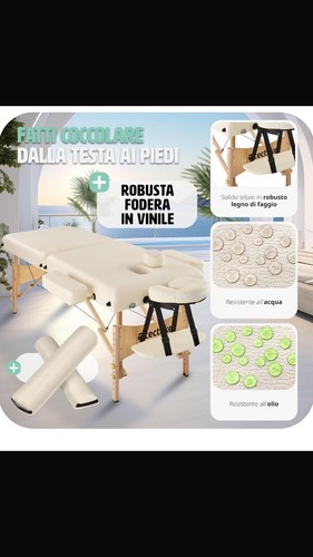 Lettino massaggi portatile - lettino,